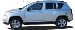 QAA - Jeep Compass 2011-2016, 4-door, SUV (1 piece Stainless Steel Gas Door Cover Trim Warning: This is NOT a replacement cap. You MUST have existing gas door to install this piece ) GC48895 QAA - Image 2