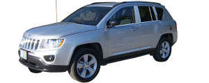 QAA - Jeep Compass 2011-2016, 4-door, SUV (1 piece Stainless Steel Gas Door Cover Trim Warning: This is NOT a replacement cap. You MUST have existing gas door to install this piece ) GC48895 QAA - Image 3