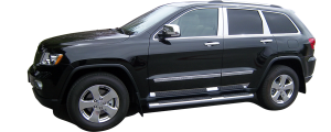QAA - Jeep Grand Cherokee 2011-2020, 4-door, SUV (1 piece Stainless Steel Gas Door Cover Trim Warning: This is NOT a replacement cap. You MUST have existing gas door to install this piece ) GC51080 QAA - Image 2