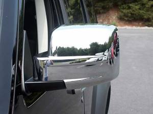 Jeep Liberty 2008-2012, 4-door, SUV (2 piece Chrome Plated ABS plastic Mirror Cover Set ) MC47940 QAA
