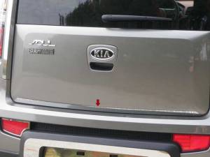 Kia Soul 2010-2013, 4-door, Hatchback (1 piece Stainless Steel Rear Deck Trim, Trunk Lid Accent ) RD10830 QAA