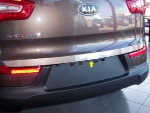 Kia Sportage 2011-2016, 4-door, SUV (1 piece Stainless Steel Rear Deck Trim, Trunk Lid Accent 1.75" Width ) RD11835 QAA