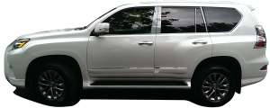 QAA - Lexus GX460 2010-2020, 4-door, SUV (4 piece Stainless Steel Pillar Post Trim ) PP10122 QAA - Image 2