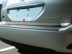 QAA - Lexus RX330 2004-2009, 4-door, SUV (1 piece Stainless Steel Rear Deck Trim, Trunk Lid Accent ) RD26125 QAA - Image 1
