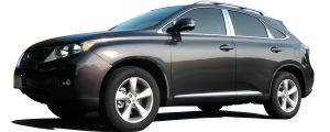 QAA - Lexus RX350 2004-2009, 4-door, SUV (1 piece Stainless Steel License Bar, Above plate accent Trim ) LB24125 QAA - Image 2