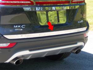 QAA - Lincoln MKC 2015-2019, 4-door, SUV (1 piece Stainless Steel Rear Deck Trim, Trunk Lid Accent ) RD55640 QAA - Image 1