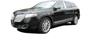 QAA - Lincoln MKT 2010-2020, 5-door, Limousine, 120" Stretch (11 piece Stainless Steel Rocker Panel Trim, Upper Kit 2.81" - 3.37" tapered Width, 120" extension Spans from the bottom of the molding DOWN to the specified width.) TH50676 QAA - Image 3