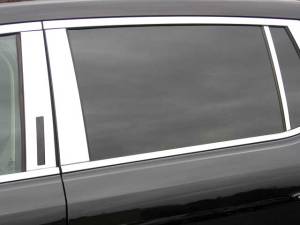 QAA - Lincoln MKT 2010-2020, 4-door, Crossover SUV (6 piece Stainless Steel Pillar Post Trim ) PP50671 QAA - Image 1