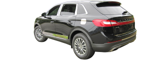 QAA - Lincoln MKX 2016-2018, 4-door, SUV (1 piece Stainless Steel Rear Bumper Trim Accent 2.75" Width X 42" length ) RB56660 QAA - Image 4