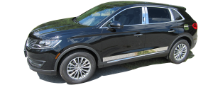 QAA - Lincoln MKX 2016-2018, 4-door, SUV (1 piece Stainless Steel Rear Bumper Trim Accent 2.75" Width X 42" length ) RB56660 QAA - Image 6