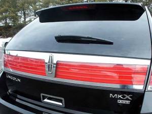 QAA - Lincoln MKX 2007-2010, 4-door, SUV (1 piece Stainless Steel Trunk Hatch Accent Trim Remove logo and replace upon installation ) TP47610 QAA - Image 1