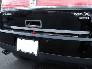 QAA - Lincoln MKX 2010-2014, 4-door, SUV (1 piece Stainless Steel Rear Deck Trim, Trunk Lid Accent 1.13" Width ) RD47610 QAA - Image 1