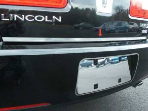 Lincoln MKZ 2006-2009, 4-door, Sedan (1 piece Stainless Steel Rear Deck Trim, Trunk Lid Accent ) RD46630 QAA