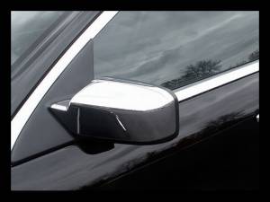 QAA - Lincoln MKZ 2006-2012, 4-door, Sedan (2 piece Chrome Plated ABS plastic Mirror Cover Set ) MC46630 QAA - Image 1