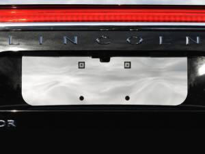 QAA - Lincoln Navigator 2015-2017, 4-door, SUV (1 piece Stainless Steel License Plate Bezel ) LP55655 QAA - Image 1