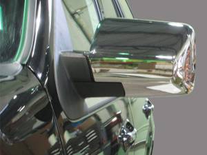Lincoln Navigator 2007-2017, 4-door, SUV (2 piece Chrome Plated ABS plastic Mirror Cover Set Full ) MC47383 QAA