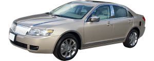 QAA - Lincoln Zephyr 2006-2006, 4-door, Sedan (2 piece Stainless Steel Hood Accent Trim ) HT46630 QAA - Image 2