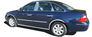 QAA - Mercury Montego 2005-2007, 4-door, Sedan (1 piece Chrome Plated ABS plastic Trunk Bar Trim ) TB45490 QAA - Image 2