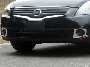 Nissan Altima 2007-2012, 4-door, Sedan (2 piece Stainless Steel Fog Light Trim ) FV27550 QAA