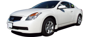 QAA - Nissan Altima 2007-2012, 2-door, Coupe (4 piece Stainless Steel Window Trim Package Includes Upper Trim and Pillar Posts, NO Window Sills ) WP27558 QAA - Image 2