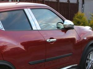 Nissan Juke 2011-2017, 4-door, SUV (4 piece Stainless Steel Pillar Post Trim ) PP11565 QAA