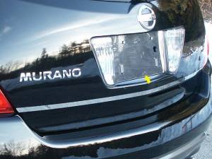 QAA - Nissan Murano 2004-2007, 4-door, SUV (1 piece Stainless Steel License Plate Bezel ) LP24590 QAA - Image 1