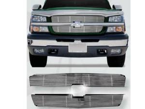QAA - Chevrolet Avalanche 2002-2006, 4-door, Pickup Truck (2 piece Billet Grille Overlay ) SGB42182 QAA