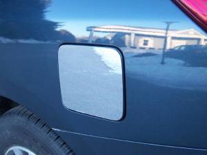 QAA - Nissan Pathfinder 2013-2020, 4-door, SUV (1 piece Stainless Steel Gas Door Cover Trim Warning: This is NOT a replacement cap. You MUST have existing gas door to install this piece ) GC13527 QAA - Image 1