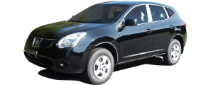 QAA - Nissan Rogue 2008-2013, 4-door, SUV (4 piece Stainless Steel Window Trim Package Includes Upper Trim only, NO Pillar Posts, NO window sills. ONLY works with QAA's pillar post kit) WP28536 QAA - Image 2