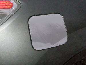 Nissan Rogue 2014-2020, 4-door, SUV, Does NOT fit Sport (1 piece Stainless Steel Gas Door Cover Trim Warning: This is NOT a replacement cap. You MUST have existing gas door to install this piece ) GC14535 QAA