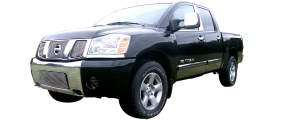 QAA - Nissan Titan 2004-2013, 4-door, Pickup Truck (4 piece Stainless Steel Tailgate Handle Accent Trim 11.75" Width, Extended ) TGH24521 QAA - Image 4