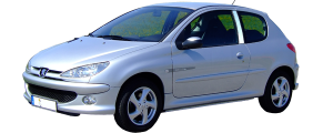 QAA - Peugeot 206 2003-2009, 3-door, Hatchback (2 piece Stainless Steel Pillar Post Trim ) PP25830 QAA - Image 2