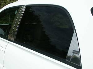 Pontiac Torrent 2005-2009, 4-door, SUV (6 piece Stainless Steel Pillar Post Trim ) PP45161 QAA