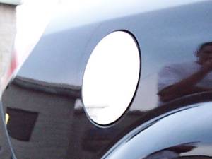 QAA - Saturn Aura 2007-2009, 4-door, Sedan (1 piece Stainless Steel Gas Door Cover Trim Warning: This is NOT a replacement cap. You MUST have existing gas door to install this piece ) GC47415 QAA - Image 1