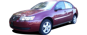 QAA - Saturn Ion 2005-2007, 4-door, Sedan (4 piece Stainless Steel Pillar Post Trim ) PP45410 QAA - Image 2