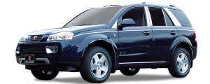 QAA - Saturn Vue 2003-2007, 4-door, SUV (4 piece Stainless Steel Rocker Panel Trim, Full Kit 5.5 - 6.5" tapered Width, On the Doors Only Spans from the bottom of the molding to the bottom of the door.) TH43441 QAA - Image 3