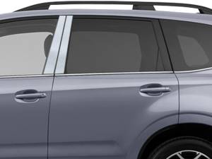 Subaru Forester 2014-2018, 4-door, Crossover SUV (4 piece Stainless Steel Pillar Post Trim ) PP14440 QAA