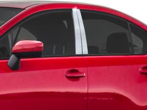 QAA - Subaru WRX 2015-2020`, 4-door, Sedan (4 piece Stainless Steel Pillar Post Trim ) PP15410 QAA - Image 1