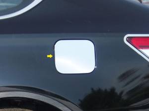 Toyota Avalon 2013-2018, 4-door, Sedan (1 piece Stainless Steel Gas Door Cover Trim Warning: This is NOT a replacement cap. You MUST have existing gas door to install this piece ) GC13165 QAA