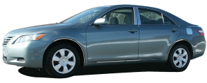 QAA - Toyota Camry 2007-2011, 4-door, Sedan (8 piece Chrome Plated ABS plastic Door Handle Cover Kit Includes smart key access ) DH27131 QAA - Image 2