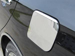 Toyota Camry 2015-2017, 4-door, Sedan (1 piece Stainless Steel Gas Door Cover Trim Warning: This is NOT a replacement cap. You MUST have existing gas door to install this piece ) GC15130 QAA