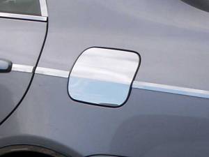 QAA - Toyota Corolla 2009-2013, 4-door, Sedan (1 piece Stainless Steel Gas Door Cover Trim Warning: This is NOT a replacement cap. You MUST have existing gas door to install this piece With crease contour) GC29112 QAA - Image 1