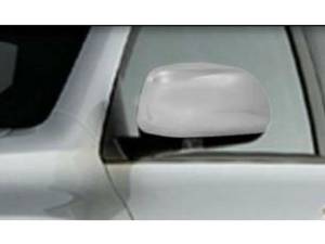 QAA - Toyota Highlander 2008-2013, 4-door, SUV (2 piece Chrome Plated ABS plastic Mirror Cover Set Does NOT include Cut Out for turn signal ) MC28110 QAA - Image 1