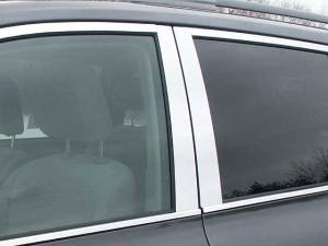 QAA - Toyota Highlander 2008-2013, 4-door, SUV (4 piece Stainless Steel Pillar Post Trim ) PP28110 QAA - Image 1