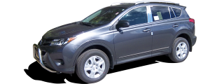 QAA - Toyota Rav4 2013-2018, 4-door, SUV (4 piece Stainless Steel Body Side Molding Accent Trim 1" wide ) AT13180 QAA - Image 2