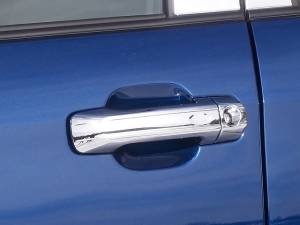 Toyota Tundra 2007-2020, 2-door, Pickup Truck, Regular Cab (4 piece Chrome Plated ABS plastic Door Handle Cover Kit Does NOT include passenger key access ) DH27144 QAA