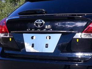 QAA - Toyota Venza 2009-2015, 4-door, Crossover SUV (2 piece Stainless Steel Trunk Hatch Accent Trim ) TP29155 QAA - Image 1