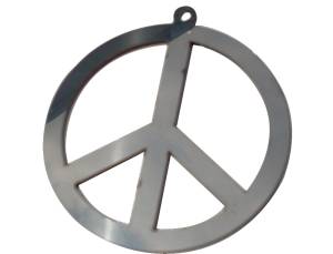 QAA - Universal Decal N/A, Fits ALL (2 piece Stainless Steel Peace Universal Decal, each emblem is approximately 2" in diameter ) SGR11006 QAA - Image 1