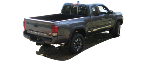 QAA - Toyota Tacoma 2016-2020, 4-door, Access Cab, 6' Bed (6 piece Stainless Steel Rocker Panel Trim, Full Kit 8" - 8.375" tapered Width Spans from the bottom of the molding to the bottom of the door.) TH16172 QAA - Image 4