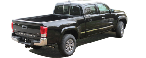 QAA - Toyota Tacoma 2016-2020, 4-door, Pickup Truck, Double Cab, 6' Bed (8 piece Stainless Steel Body Molding Insert Trim Kit 1.5" Width ) MI16175 QAA - Image 2